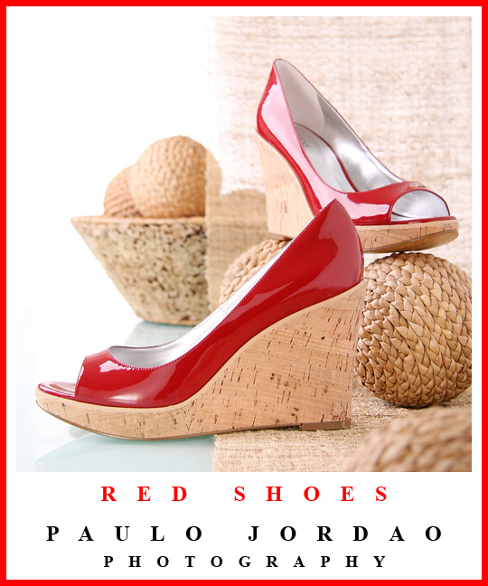 red shoes