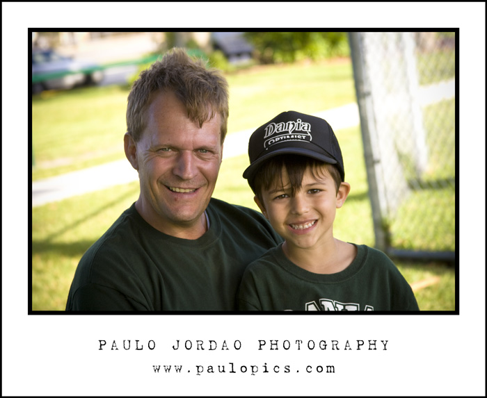 tball game at the park