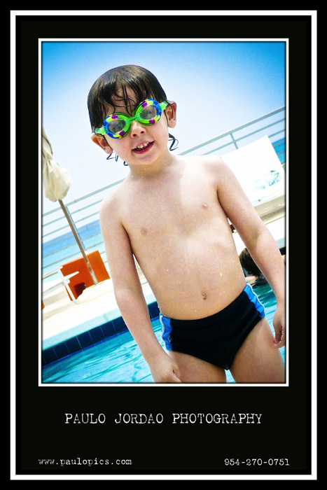 ryan at the pool