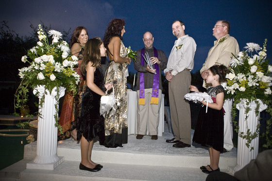 the ceremony
